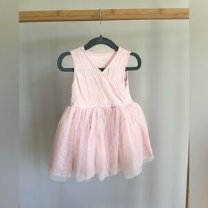 6-12 month Old Navy pink girl dress with tutu! 💗